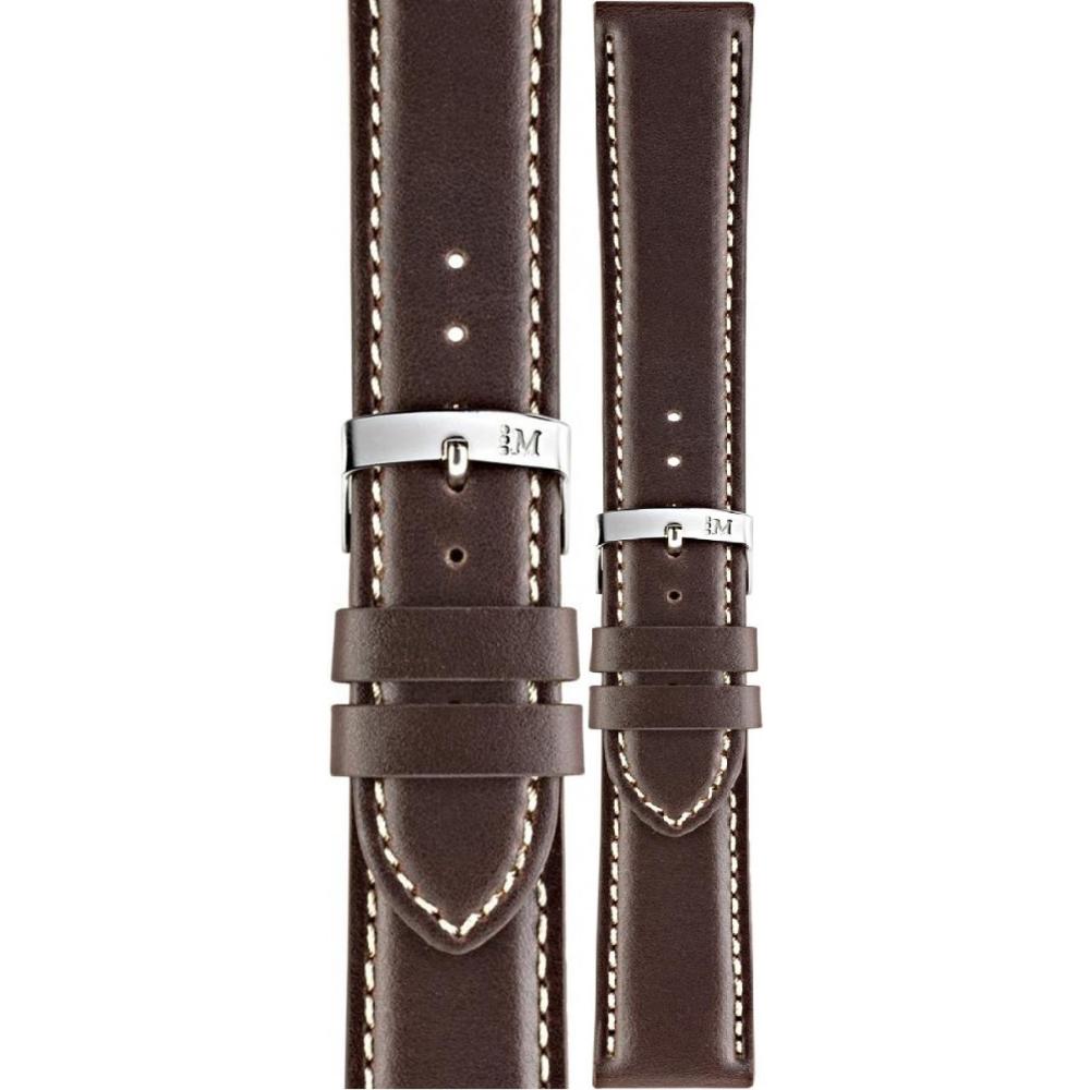 MORELLATO Rodius Watch Strap 18-16mm Brown Leather A01X4937C23032CR18 - 1