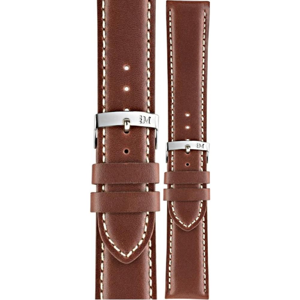 MORELLATO Rodius Watch Strap 18-16mm Brown Leather A01X4937C23041CR18 - 
