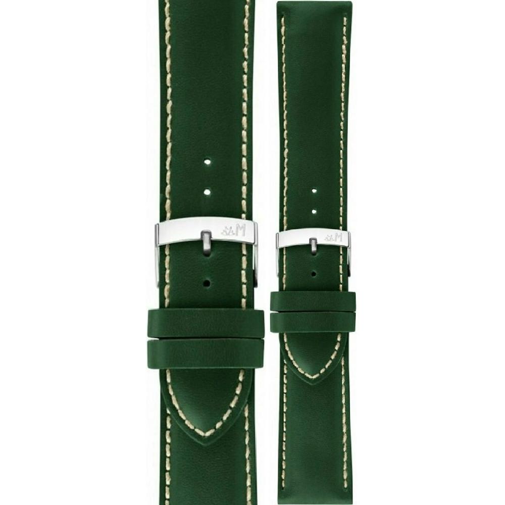 MORELLATO Rodius Watch Strap 18-16mm Green Leather A01X4937C23072CR18 - 
