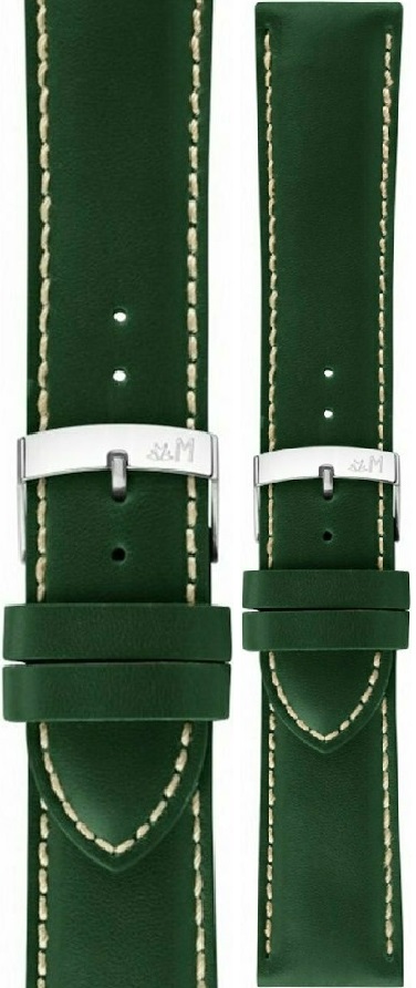 MORELLATO Rodius Watch Strap 20-18mm Green Leather A01X4937C23072CR20 - 