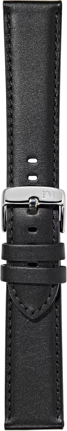 MORELLATO Croquet Easy Click Water Resistant Watch Strap 22-20mm Black Nappa Leather A01X5976C03019CR22 - 3