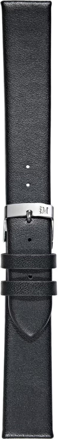MORELLATO Micra-Evoque Watch Strap 20-18mm Black Leather Silver Hardware A01X5200875019CR20 - 3