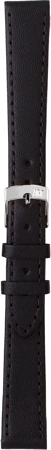 MORELLATO Sprint Watch Strap 16-14mm Black Leather Silver Hardware A01X5202875019CR16 - 3