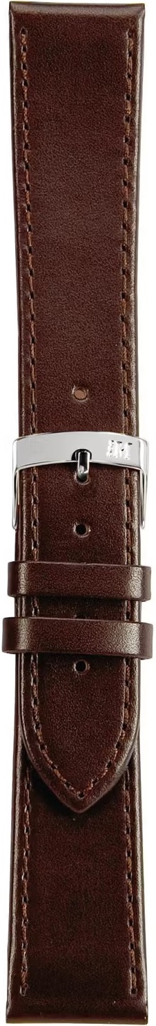 MORELLATO Sprint Watch Strap 16-14mm Brown Leather Silver Hardware A01X5202875032CR16 - 3