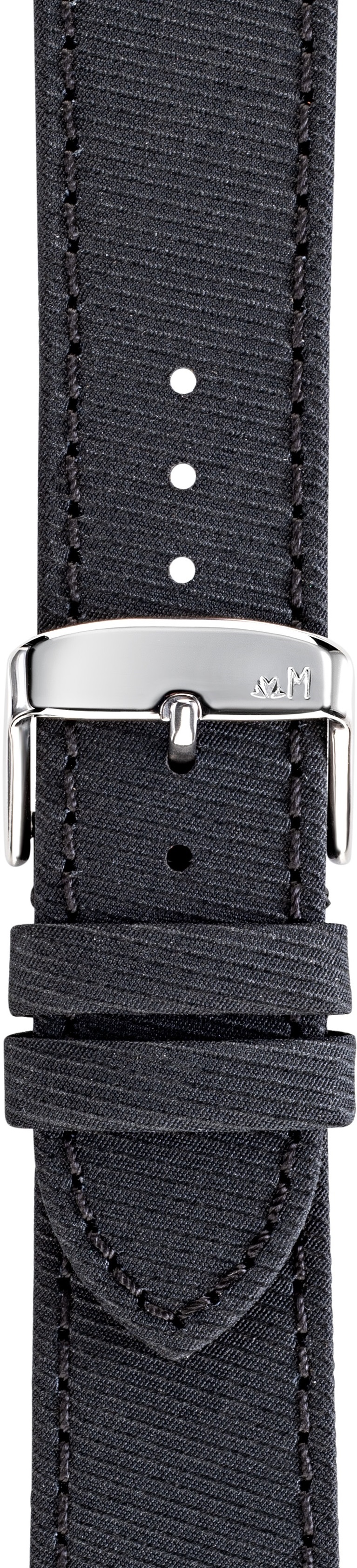 MORELLATO Corfu Save The Nature Watch Strap 20-18mm Black Recycled Fabric A01X5390D12019CR20 - 2