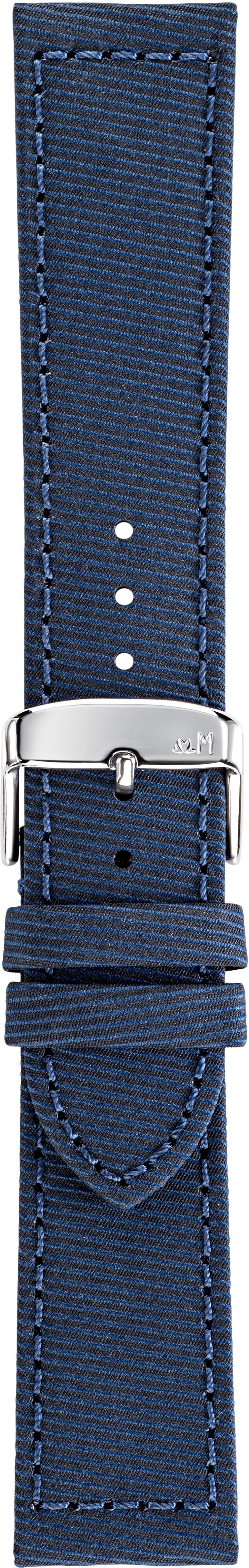 MORELLATO Corfu Save The Nature Watch Strap 24-22mm Blue Recycled Fabric A01X5390D12062CR24 - 3