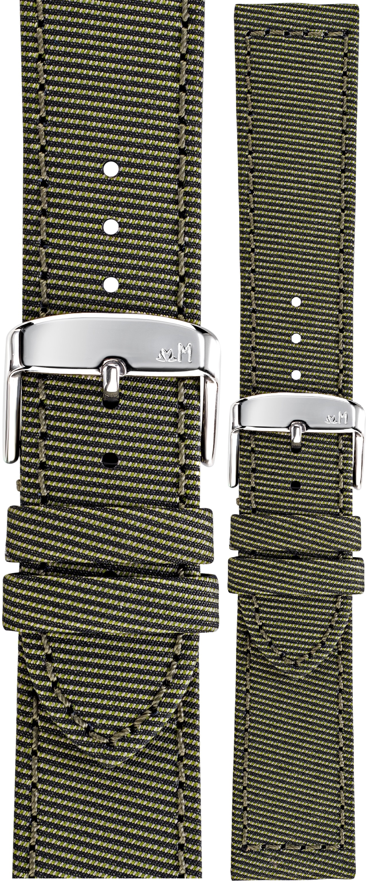 MORELLATO Corfu Save The Nature Watch Strap 20-18mm Green Recycled Fabric A01X5390D12073CR20 - 