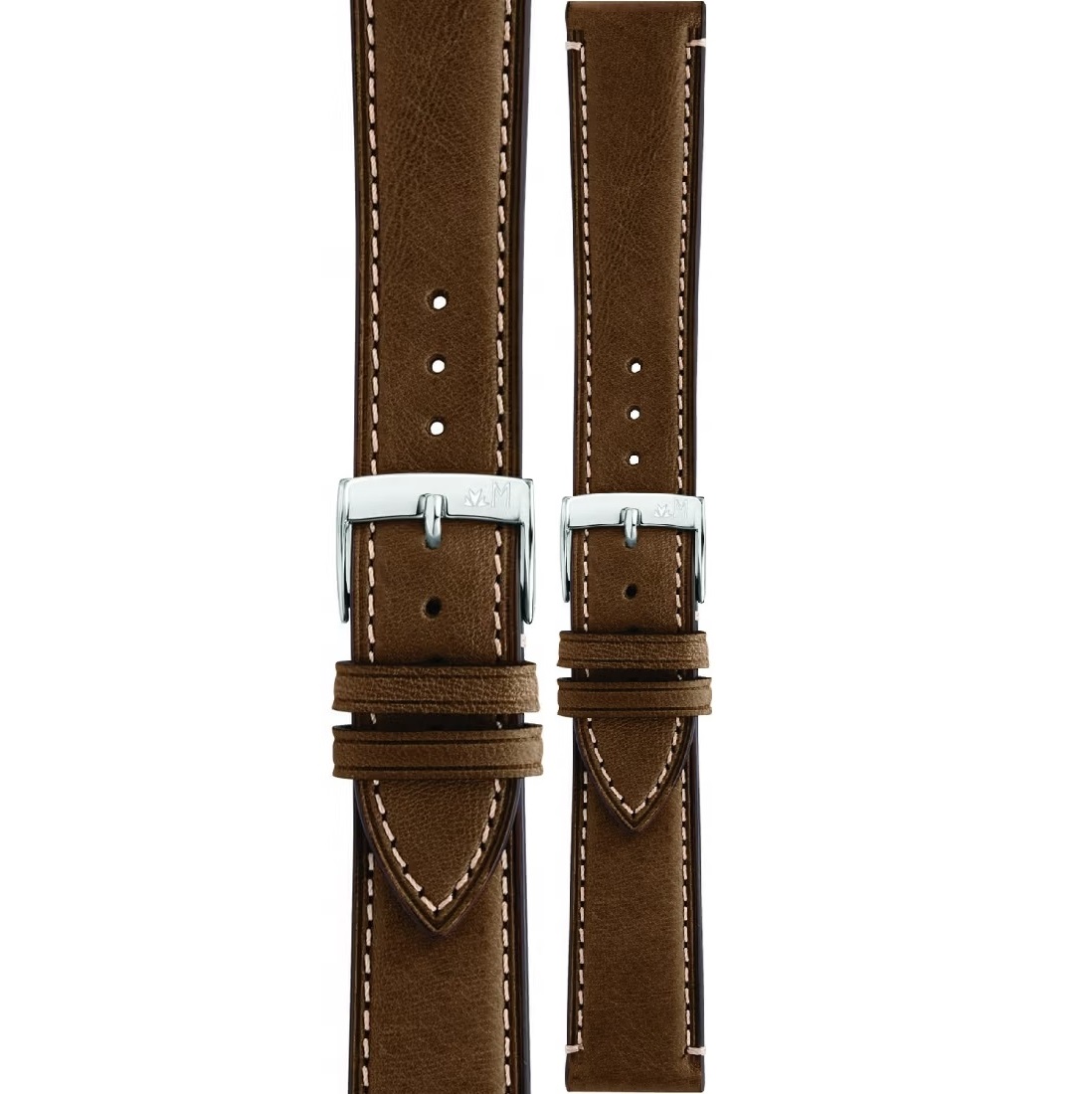 MORELLATO El Greco Hand Made Watch Strap 22-20mm Green Leather A01X5439B71073CR22 - 
