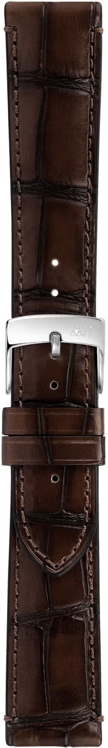 MORELLATO Tiepolo Hand Made Watch Strap 18-16mm Brown Leather A01X5534D40032CR18 - 3