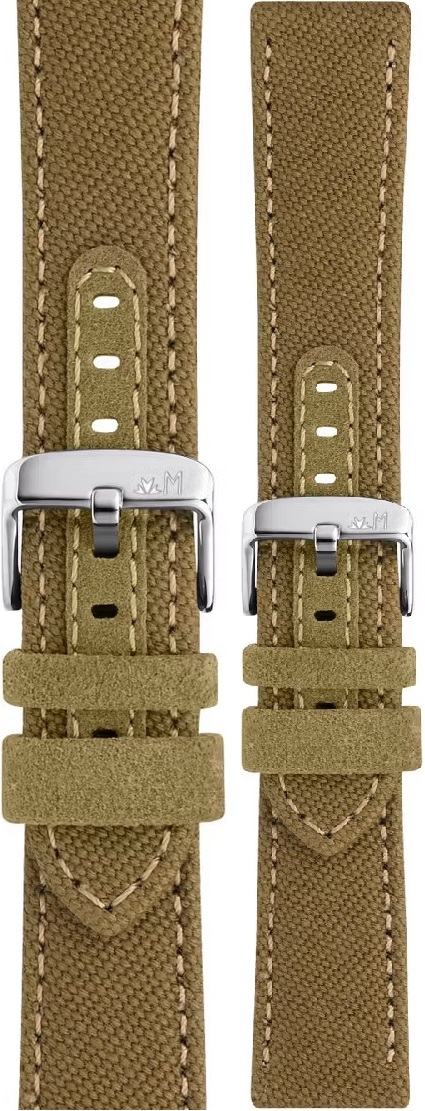 MORELLATO Fibra Save The Nature Watch Strap 22-18mm Olive Green Fabric A01X5616D61073CR22 - 1