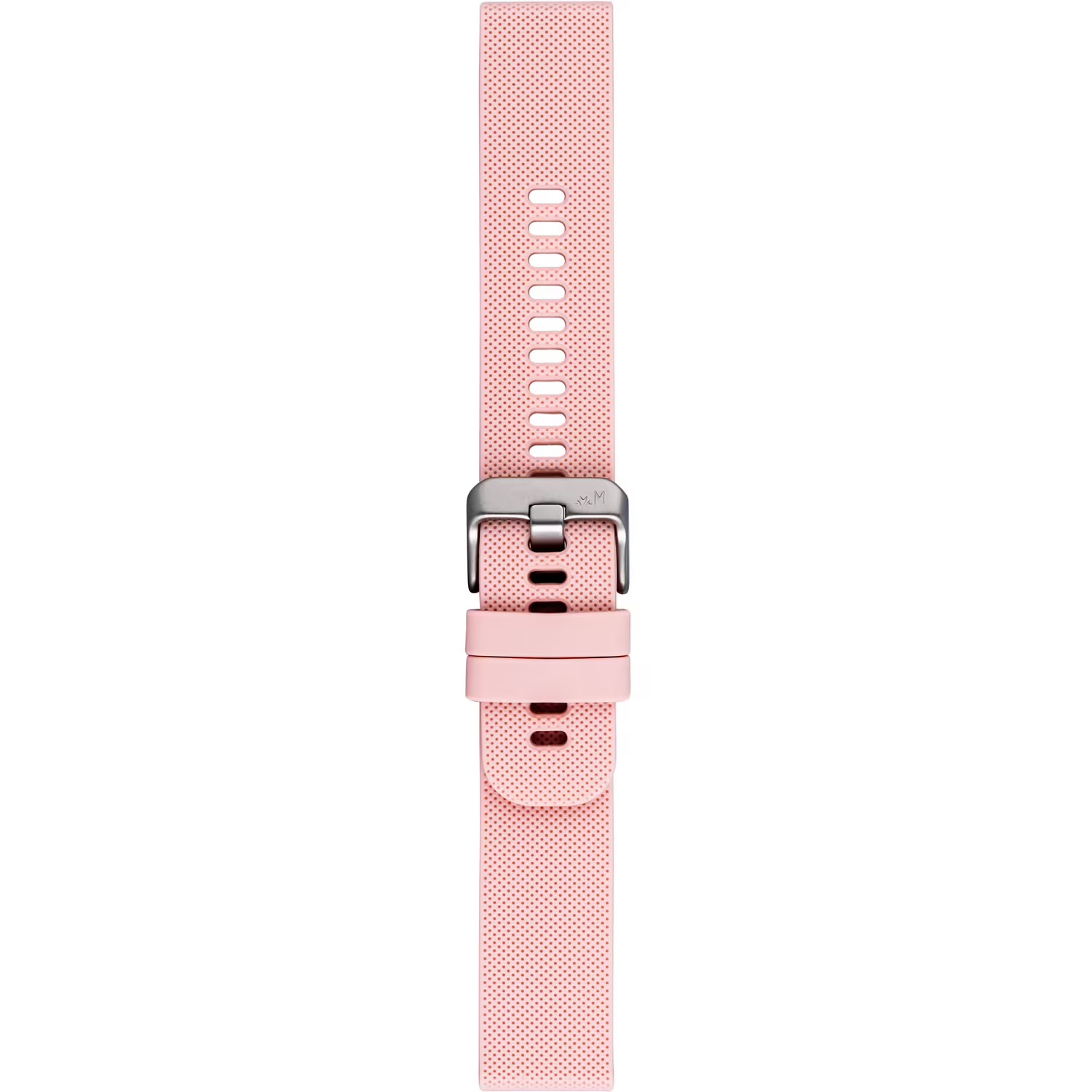 MORELLATO Byte Smartwatch Strap 22mm Pink Rubber Silver Hardware A01X5654187087SB22 - 3