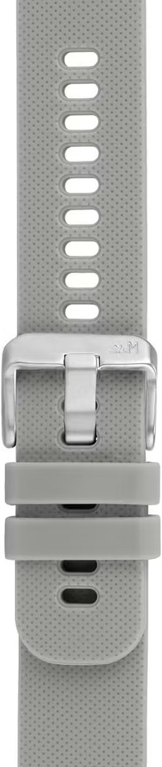 MORELLATO Byte Smartwatch Strap 22mm Grey Rubber A01X5654187093SB22 - 