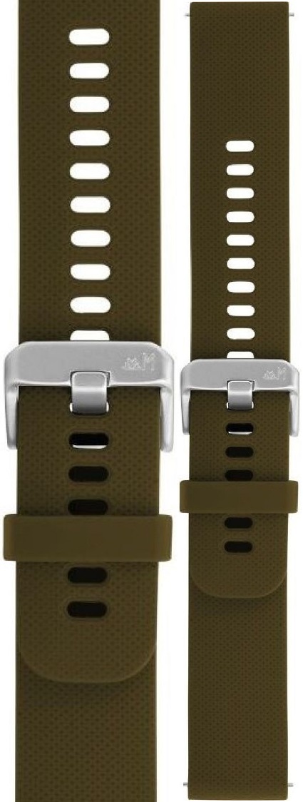 MORELLATO Byte Smartwatch Strap 22mm Olive Green Rubber A01X5654187173SB22 - 