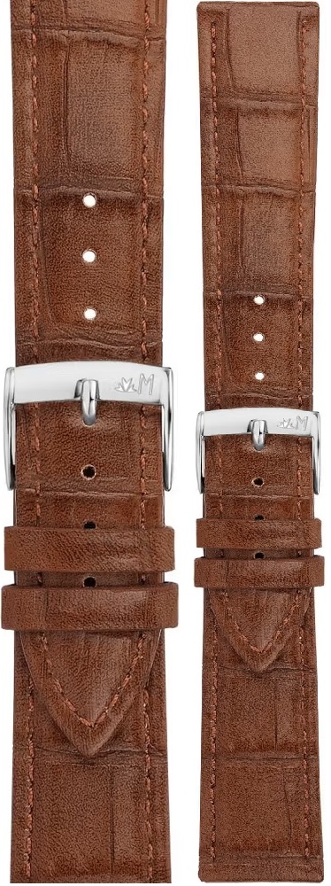 MORELLATO Tiglio Green collection Watch Strap 20-18mm Brown Synthetic A01X5673D74040CR20 - 1