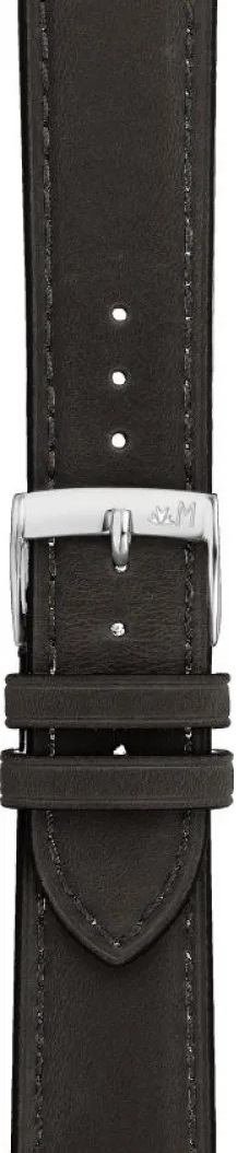 MORELLATO Boccaccio Hand Made Watch Strap 22-20mm Black Leather A01X5674D75019CR22 - 