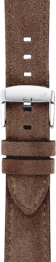 MORELLATO Schumann Hand Made Watch Strap 18-16mm Brown Extra Soft Suede Calf Leather A01X5805D92034CR18 - 2