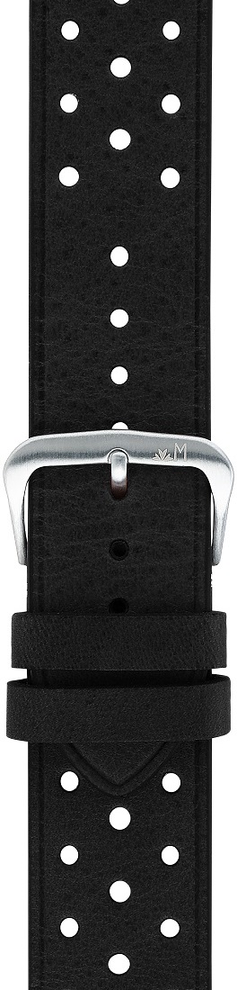 MORELLATO Brahms Hand Made Watch Strap 20-18mm Black Extra Soft Synthetic A01X5807B71019ST18 - 2