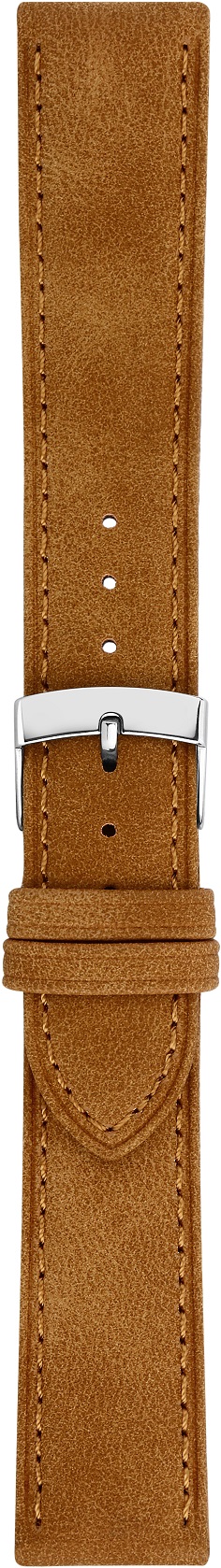 MORELLATO Timo Green Collection Watch Strap 20-18mm Light Brown Recycled Strap Silver Hardware A01X5964E12036CR20 - 3