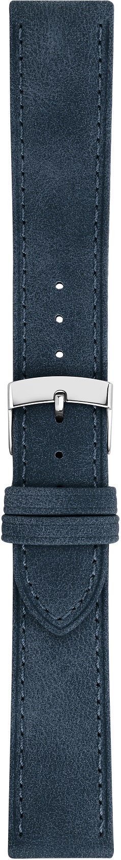 MORELLATO Timo Green Collection Watch Strap 20-18mm Blue Recycled Strap Silver Hardware A01X5964E12062CR20 - 3
