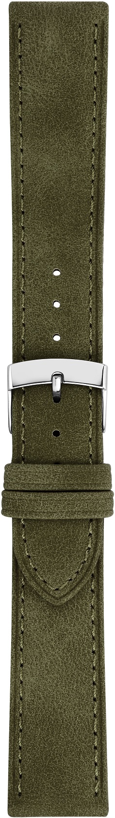 MORELLATO Timo Green Collection Watch Strap 18-16mm Green Recycled Strap Silver Hardware A01X5964E12073CR18 - 3