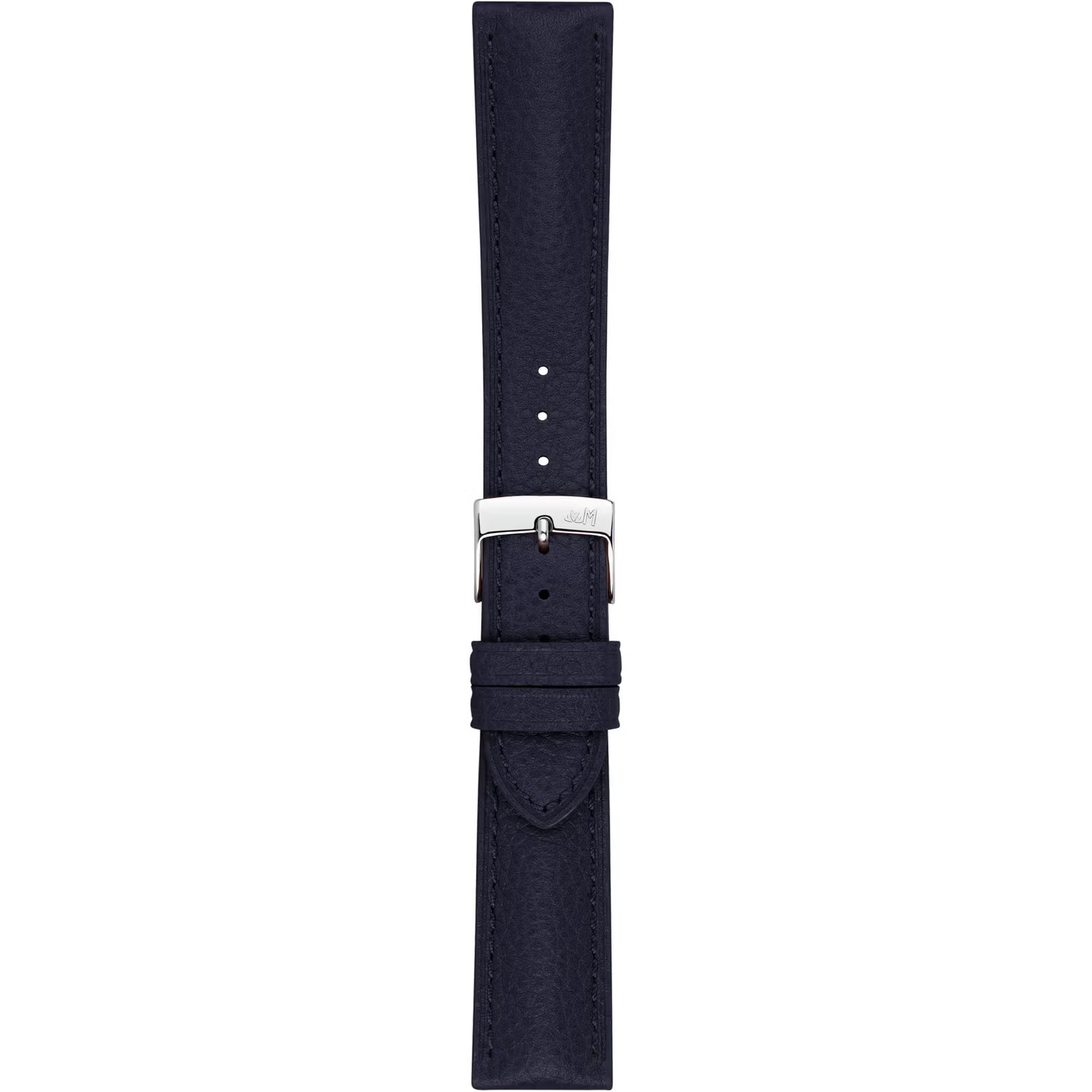 MORELLATO Hornet Watch Strap 20-18mm Blue Leather Silver Hardware A01X6078E31064CR20 - 3