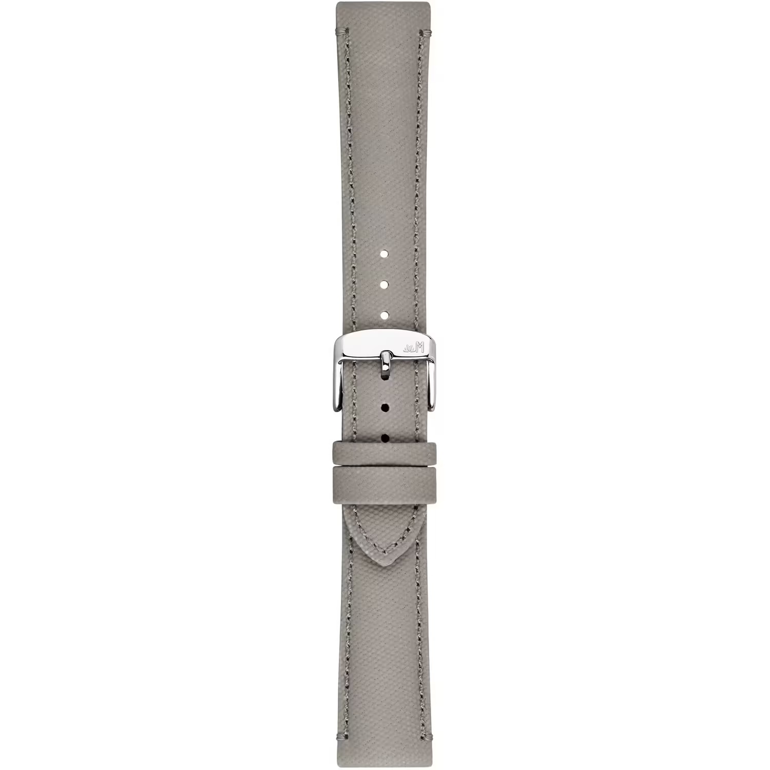 MORELLATO Ponza Water Resistant Watch Strap 22-20mm Grey Recycled Fabric Silver Buckle A01X6083E36093CR22 - 3