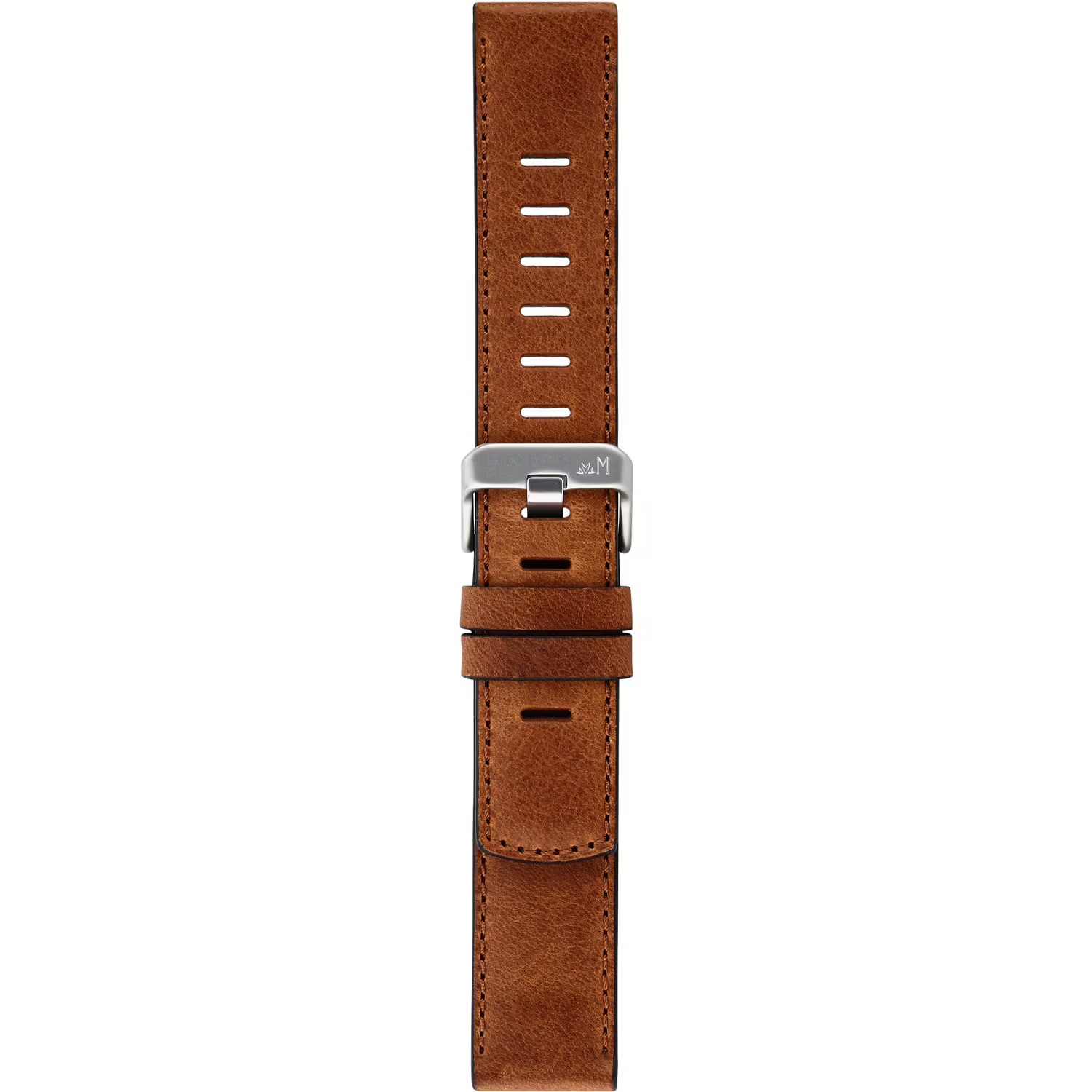 MORELLATO Bit Watch Strap 18mm Light Brown Calf Leather Silver Hardware A01X6084E39041SB18 - 3