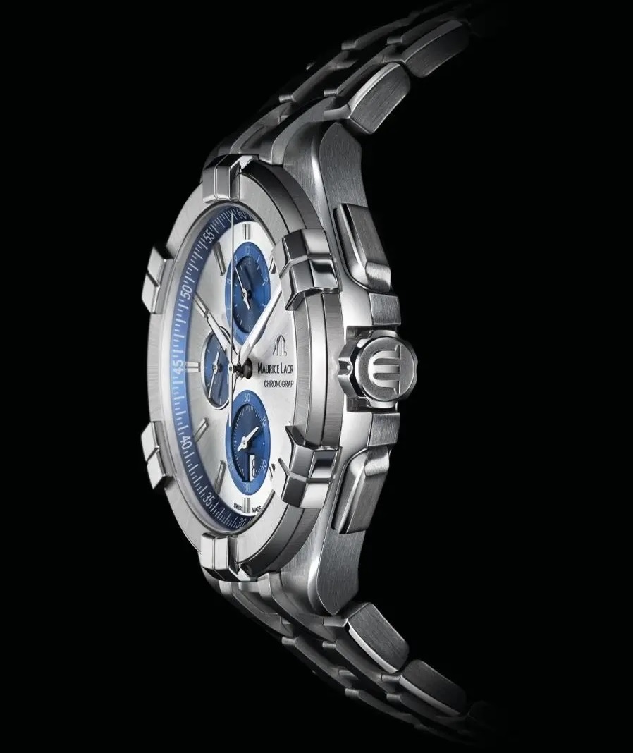 MAURICE LACROIX Aikon Quartz Chronograph 44mm Silver Stainless Steel Bracelet AI1018-SS002-131-1 - 5