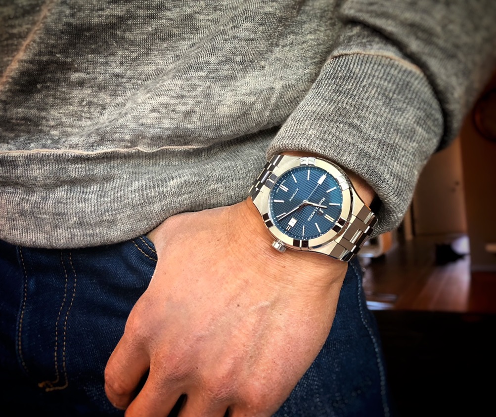 MAURICE LACROIX Aikon Quartz Blue Dial 40mm Silver Stainless Steel Bracelet AI1108-SS002-430-1 - 5
