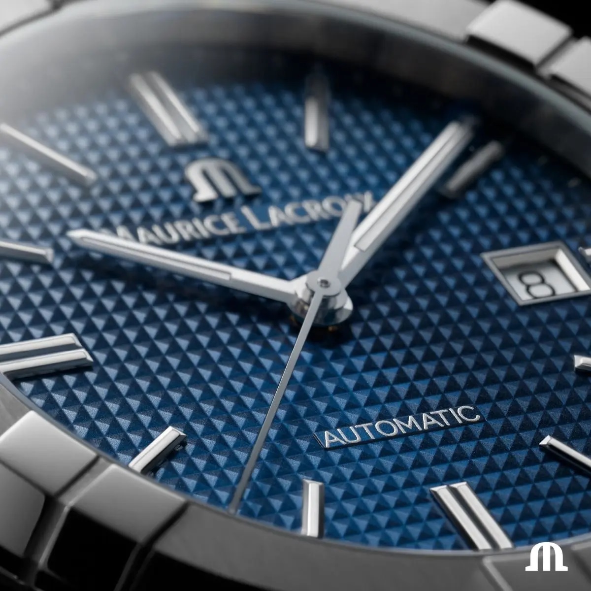MAURICE LACROIX Aikon Automatic Blue Dial 42mm Silver Stainless Steel Bracelet AI6008-SS002-430-1 - 5