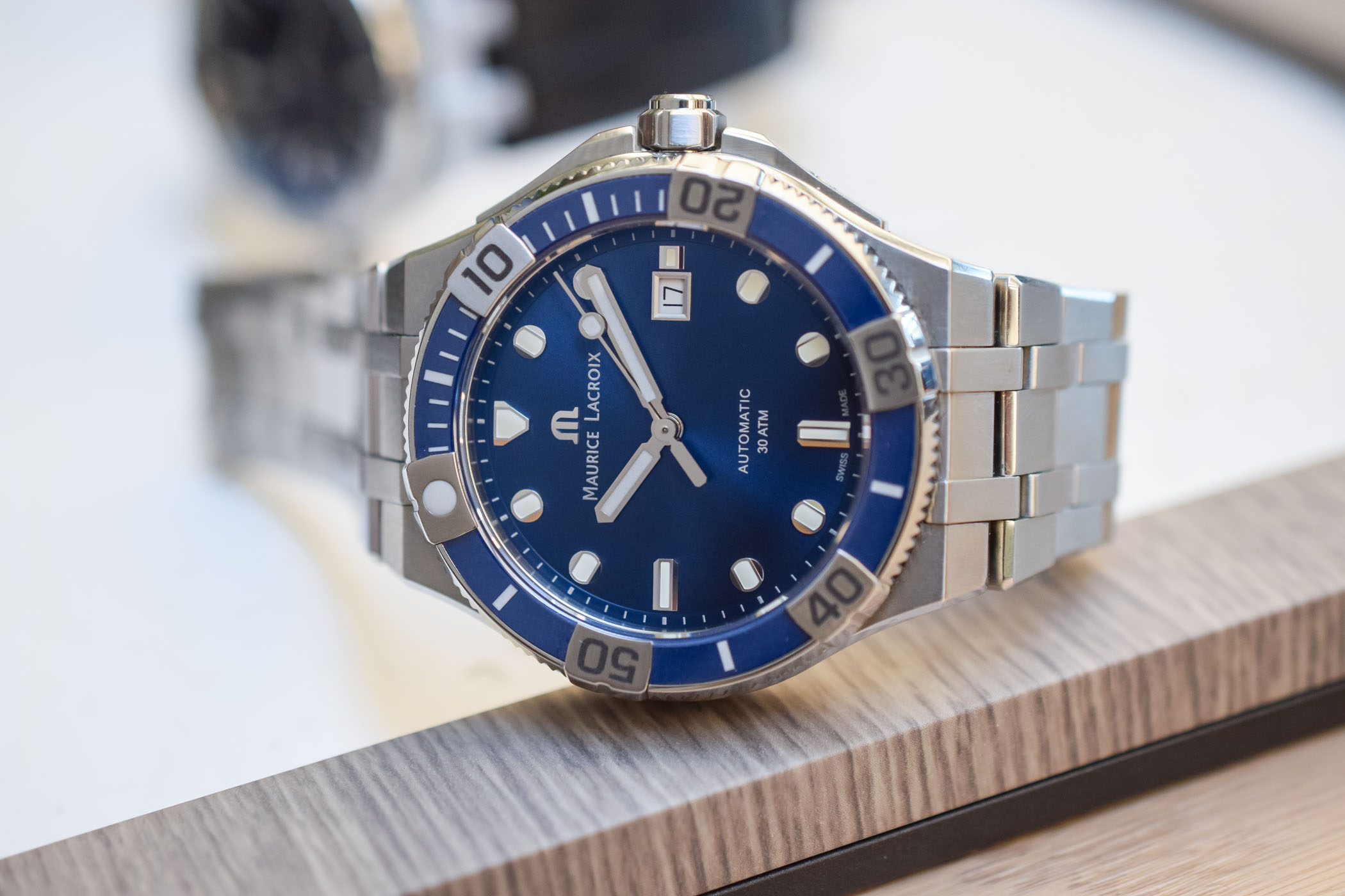 MAURICE LACROIX Aikon Venturer 43mm Silver Stainless Steel Bracelet AI6058-SS002-430-1 - 4