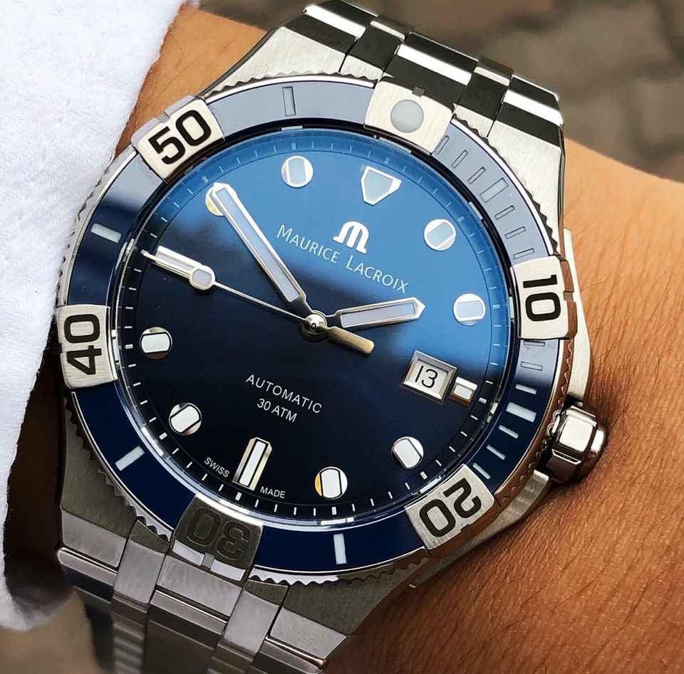 MAURICE LACROIX Aikon Venturer 43mm Silver Stainless Steel Bracelet AI6058-SS002-430-1 - 7