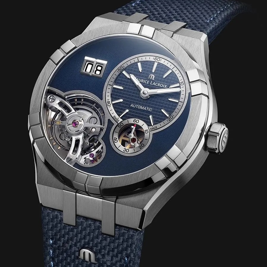 MAURICE LACROIX Aikon Master Grand Date 45mm Silver Stainless Steel Bracelet AI6118-SS00E-430-C - 5
