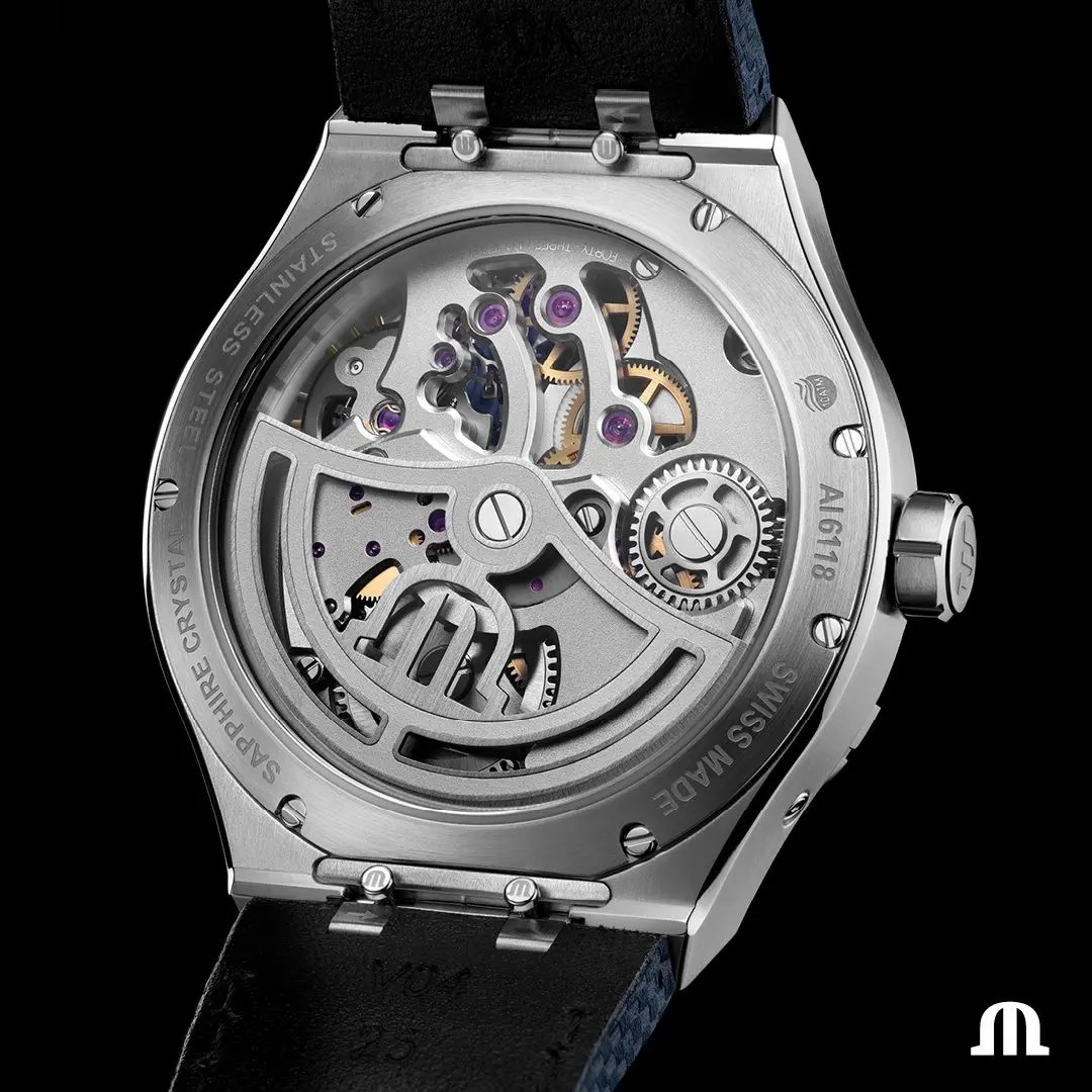 MAURICE LACROIX Aikon Master Grand Date 45mm Silver Stainless Steel Bracelet AI6118-SS00E-430-C - 6