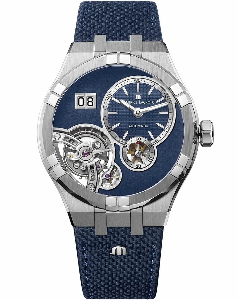 MAURICE LACROIX Aikon Master Grand Date 45mm Silver Stainless Steel Bracelet AI6118-SS00E-430-C - 2