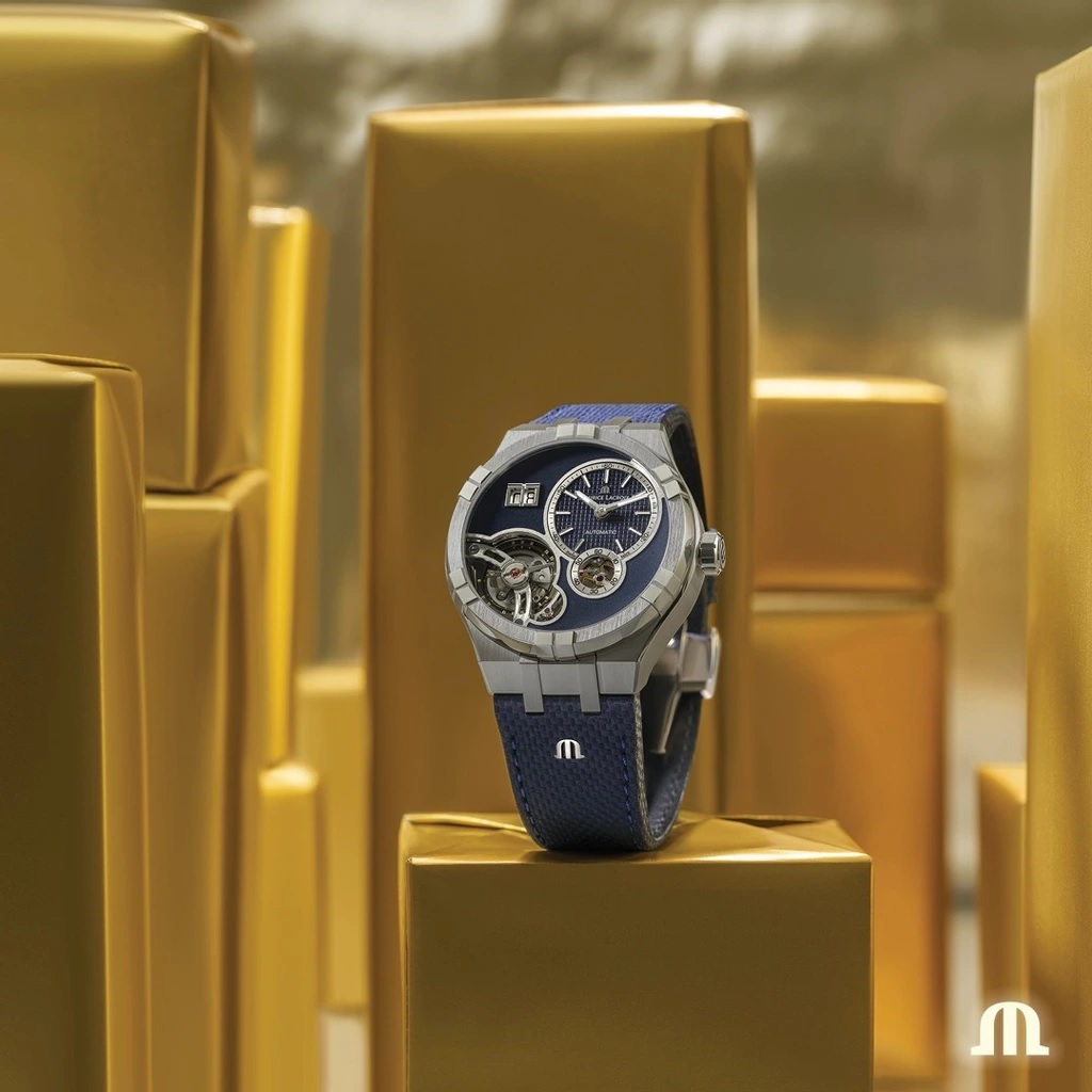 MAURICE LACROIX Aikon Master Grand Date 45mm Silver Stainless Steel Bracelet AI6118-SS00E-430-C - 9