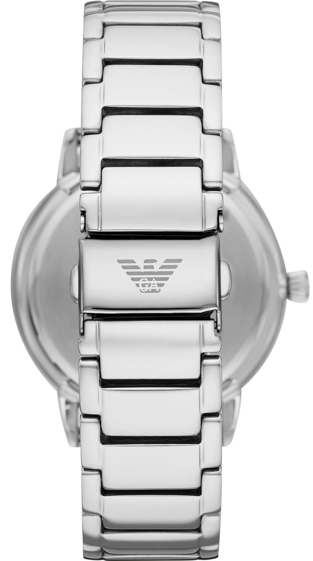 EMPORIO ARMANI Ruggero Blue Dial 43mm Silver Stainless Steel Bracelet AR11311 - 3