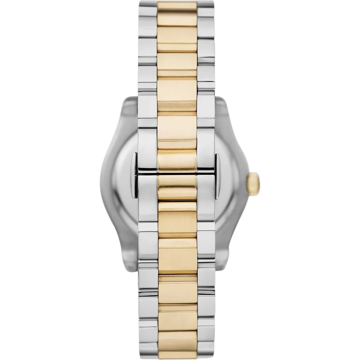 EMPORIO ARMANI Federica Crystals 32mm Silver & Gold Stainless Steel Bracelet AR11559 - 3