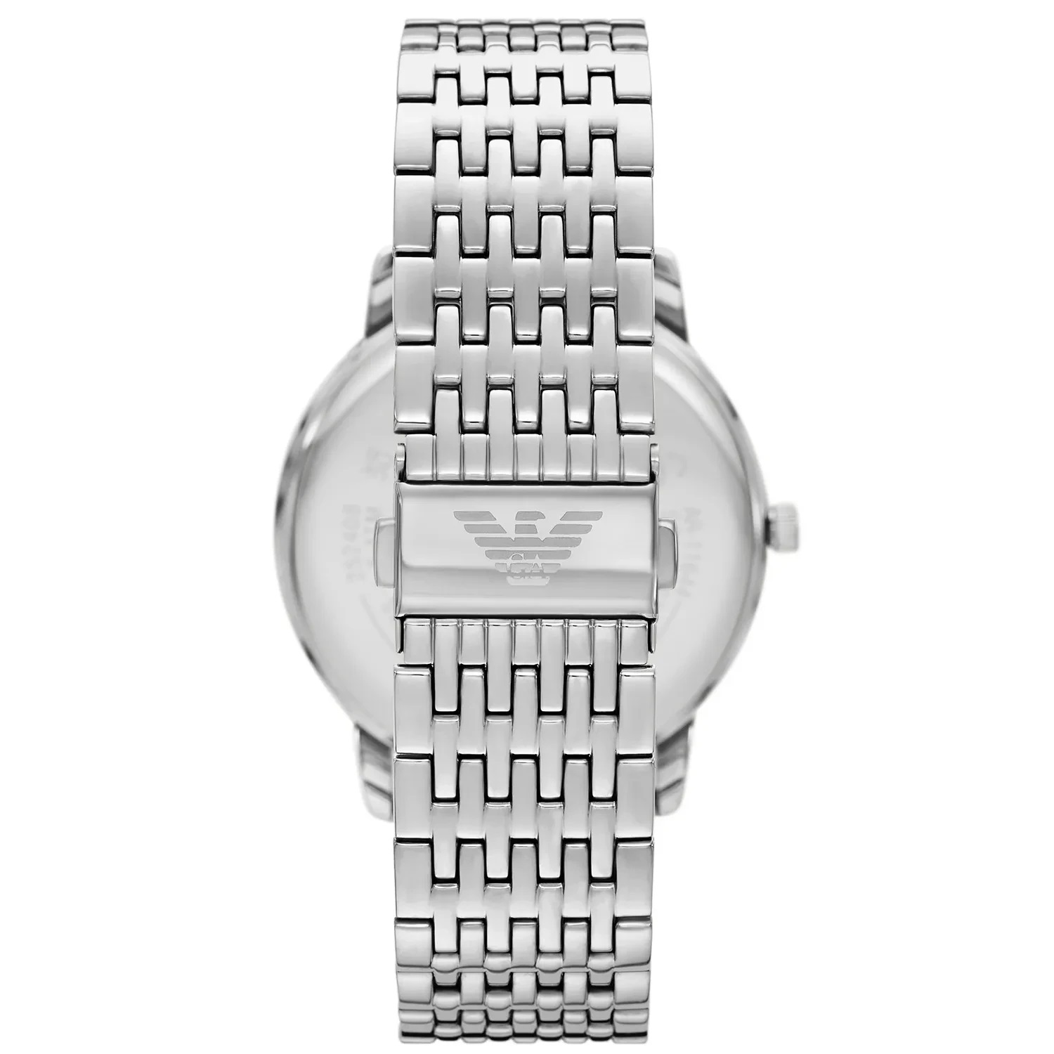 EMPORIO ARMANI Minimalist Green Dial 42mm Silver Stainless Steel Bracelet AR11644 - 