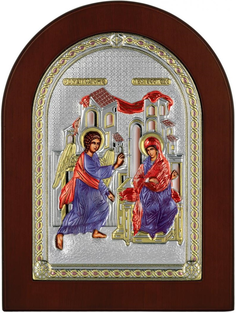 ΑΣΗΜΕΝΙΑ ΕΙΚΟΝΑ Ευαγγελισμός της Θεοτόκου (20cm x 26cm) MA-E117AX-C - 