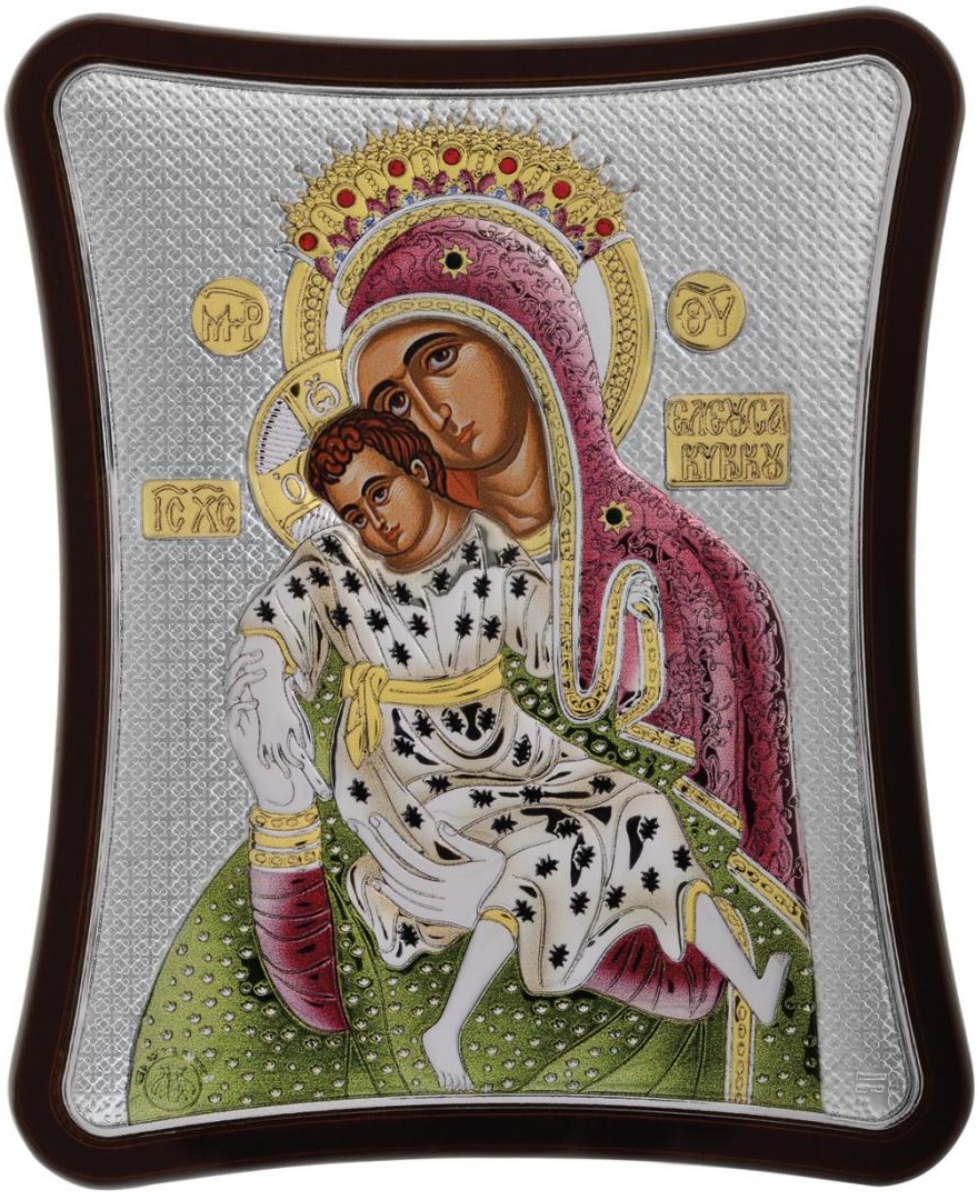 ΑΣΗΜΕΝΙΑ ΕΙΚΟΝΑ Παναγία της Κύκκου (12cm x 15cm) MA/E1421/2XC - 