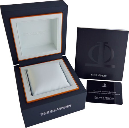 BAUME & MERCIER Diamant 22mm Two Tone Silver & Gold Stainless Steel Bracelet MOA08600 - 