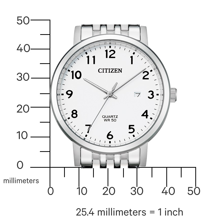 CITIZEN Core Collection White Dial 40.5mm Silver Stainless Steel Bracelet BI5070-57A - 4