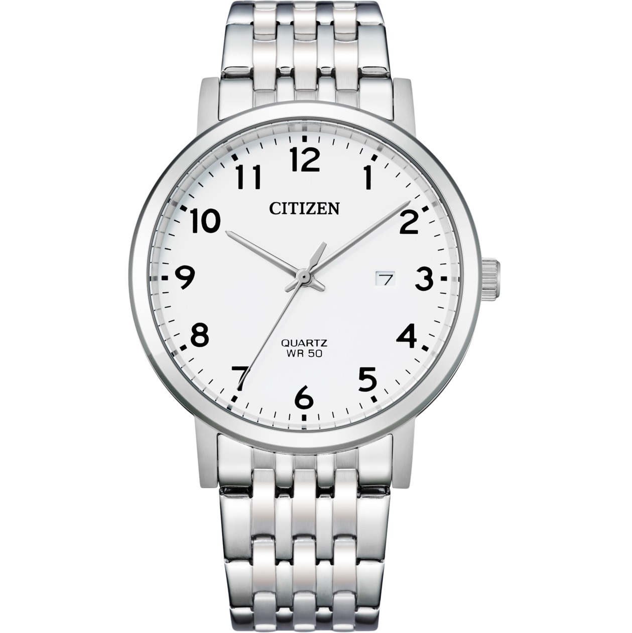 CITIZEN Core Collection White Dial 40.5mm Silver Stainless Steel Bracelet BI5070-57A - 