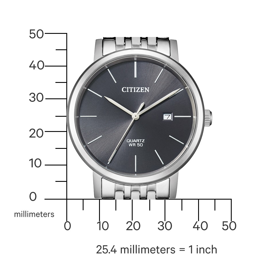 CITIZEN Core Collection Gray Dial 40.5mm Silver Stainless Steel Bracelet BI5070-57H - 4