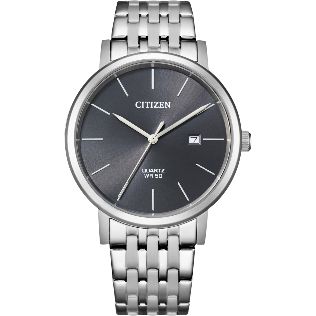 CITIZEN Core Collection Gray Dial 40.5mm Silver Stainless Steel Bracelet BI5070-57H - 