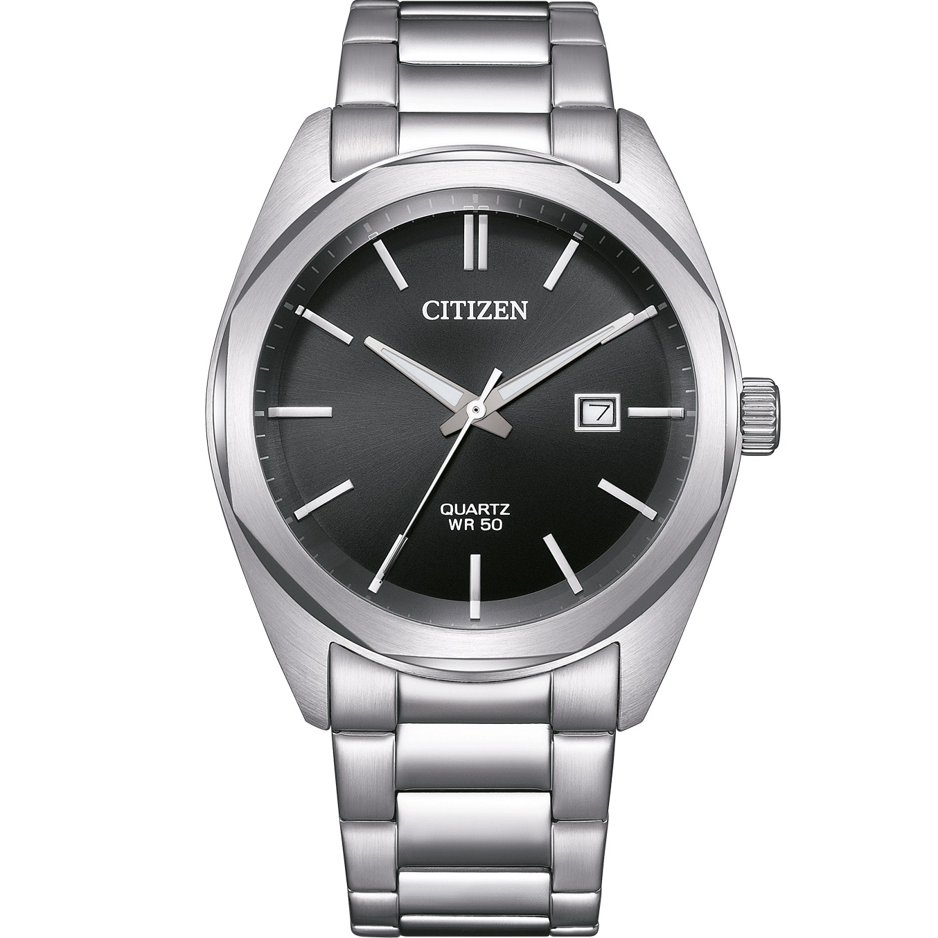 CITIZEN Elegant Collection Quartz Grey Dial 41mm Silver Stainless Steel Bracelet BI5110-54E - 