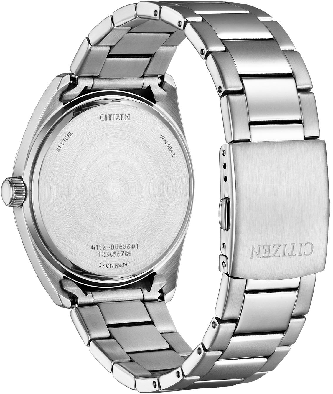 CITIZEN Elegant Collection Quartz Grey Dial 41mm Silver Stainless Steel Bracelet BI5110-54E - 3
