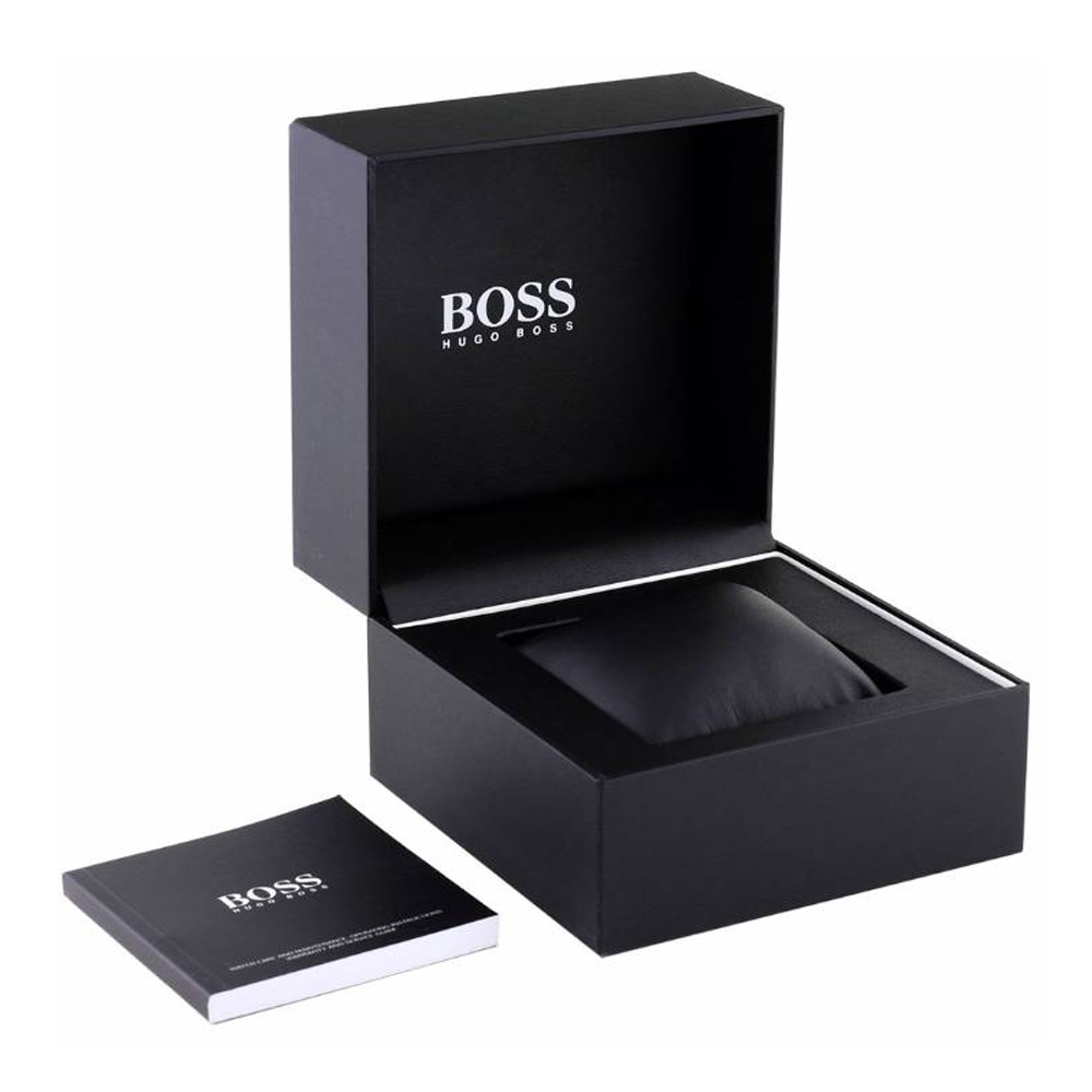 BOSS Tourmaster Dual Time Green Dial 41mm Gold and Silver Stainless Steel Bracelet 1514287 - 6