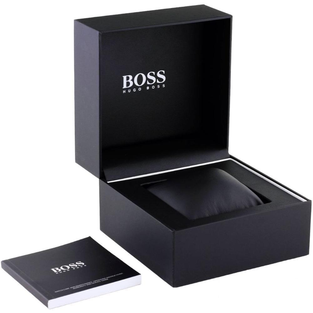 BOSS Runner 3H Black Dial 43mm Stainless Steel Bracelet 1514210 - 4